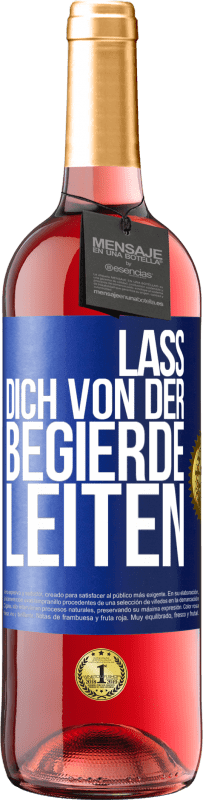 29,95 € | Roséwein ROSÉ Ausgabe Lass dich von der Begierde leiten Blaue Markierung. Anpassbares Etikett Junger Wein Ernte 2024 Tempranillo