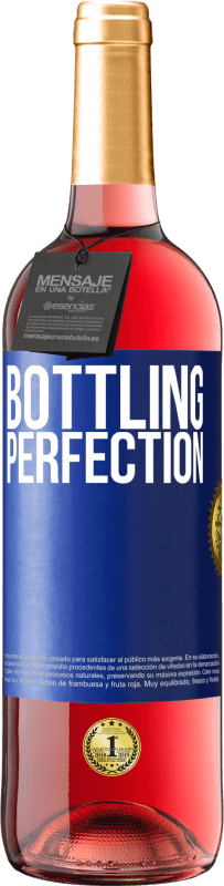 29,95 € Бесплатная доставка | Розовое вино Издание ROSÉ Bottling perfection Синяя метка. Настраиваемая этикетка Молодое вино Урожай 2025 Tempranillo