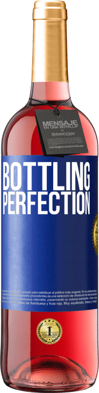 29,95 € | Vin rosé Édition ROSÉ Bottling perfection Étiquette Bleue. Étiquette personnalisable Vin jeune Récolte 2023 Tempranillo