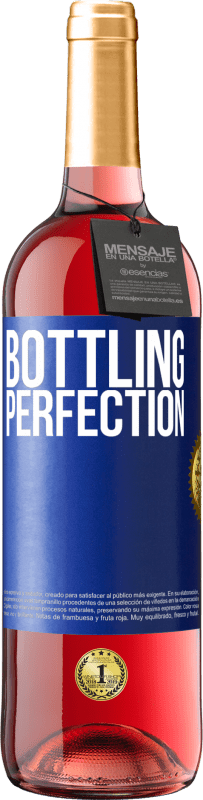 29,95 € | Vino Rosado Edición ROSÉ Bottling perfection Etiqueta Azul. Etiqueta personalizable Vino joven Cosecha 2023 Tempranillo