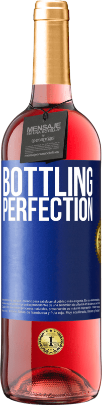 29,95 € | Roséwein ROSÉ Ausgabe Bottling perfection Blaue Markierung. Anpassbares Etikett Junger Wein Ernte 2023 Tempranillo