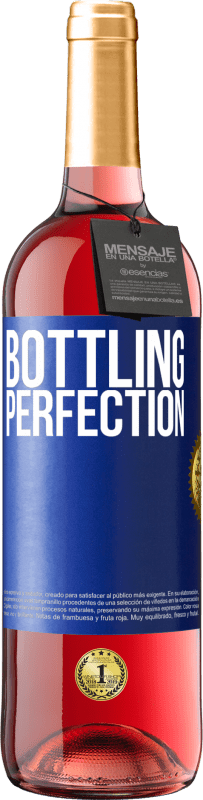 29,95 € | Vino rosato Edizione ROSÉ Bottling perfection Etichetta Blu. Etichetta personalizzabile Vino giovane Raccogliere 2024 Tempranillo