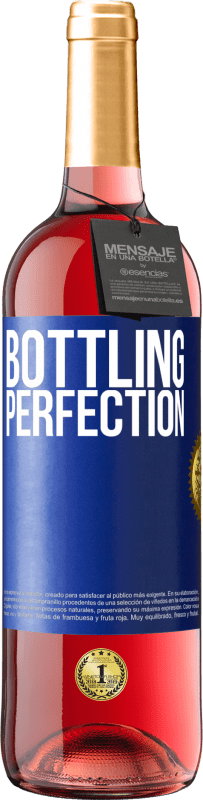 29,95 € | Vino rosato Edizione ROSÉ Bottling perfection Etichetta Blu. Etichetta personalizzabile Vino giovane Raccogliere 2025 Tempranillo