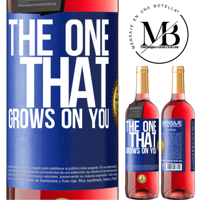 24,95 € Free Shipping | Rosé Wine ROSÉ Edition The one that grows on you Blue Label. Customizable label Young wine Harvest 2021 Tempranillo