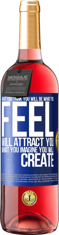 29,95 € | 桃红葡萄酒 ROSÉ版 您认为自己将成为什么样，您的感觉将会吸引您，您所想象的将会创造 蓝色标签. 可自定义的标签 青年酒 收成 2023 Tempranillo