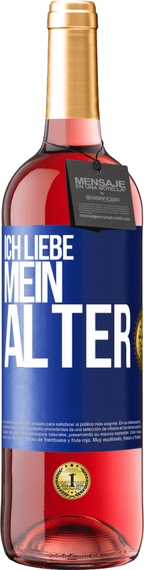 29,95 € | Roséwein ROSÉ Ausgabe Ich liebe mein Alter Blaue Markierung. Anpassbares Etikett Junger Wein Ernte 2023 Tempranillo