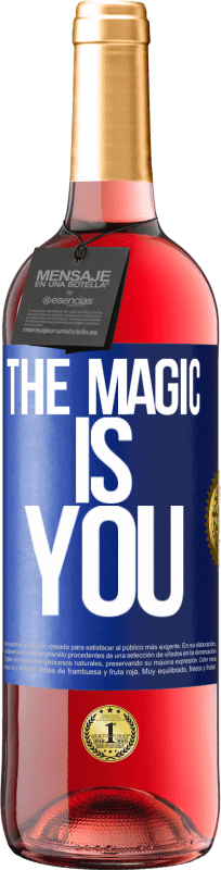 29,95 € | Rosé Wine ROSÉ Edition The magic is you Blue Label. Customizable label Young wine Harvest 2024 Tempranillo