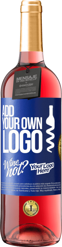 29,95 € | Rosé Wine ROSÉ Edition Add your own logo Blue Label. Customizable label Young wine Harvest 2021 Tempranillo