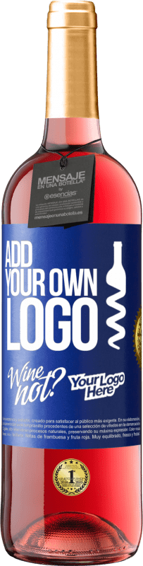 29,95 € | Rosé Wine ROSÉ Edition Add your own logo Blue Label. Customizable label Young wine Harvest 2022 Tempranillo