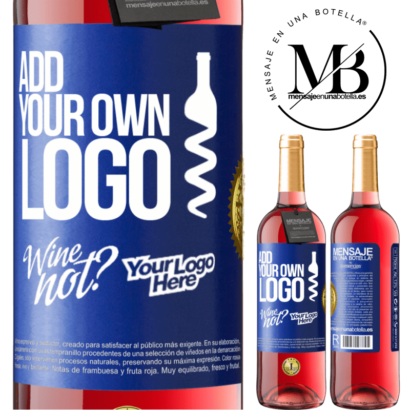 29,95 € Free Shipping | Rosé Wine ROSÉ Edition Add your own logo Blue Label. Customizable label Young wine Harvest 2021 Tempranillo