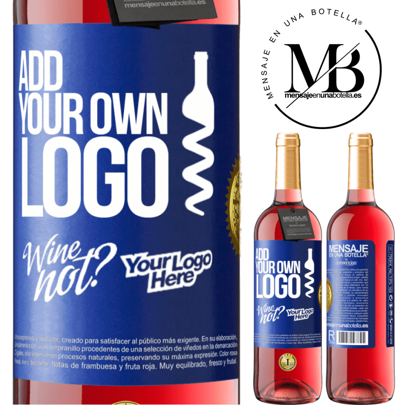 29,95 € Free Shipping | Rosé Wine ROSÉ Edition Add your own logo Blue Label. Customizable label Young wine Harvest 2024 Tempranillo