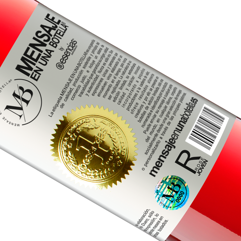 Limited Edition. «99% passion, 1% wine» ROSÉ Edition