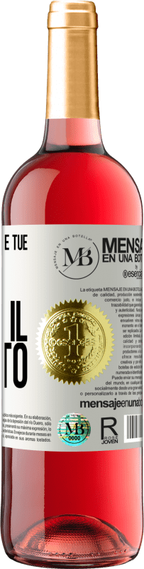 «Possono rubare le tue idee ma mai il talento» Edizione ROSÉ