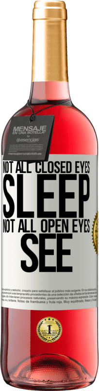 «并非所有人都闭着眼睛睡觉...不是所有人都睁开眼睛» ROSÉ版