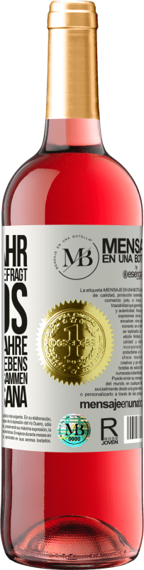 «Dieses Jahr habe ich die heiligen Könige um dich gebeten, Carlos, du bist das wahre Geschenk meines Lebens. Frohe Weihnachten zu» ROSÉ Ausgabe