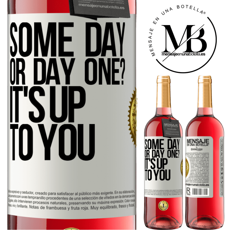 29,95 € Free Shipping | Rosé Wine ROSÉ Edition some day, or day one? It's up to you White Label. Customizable label Young wine Harvest 2022 Tempranillo