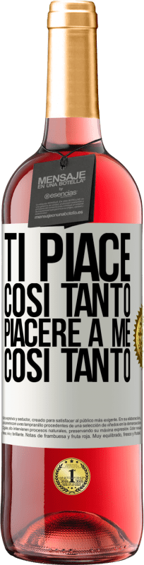 29,95 € Spedizione Gratuita | Vino rosato Edizione ROSÉ Ti piace così tanto piacere a me così tanto Etichetta Bianca. Etichetta personalizzabile Vino giovane Raccogliere 2023 Tempranillo