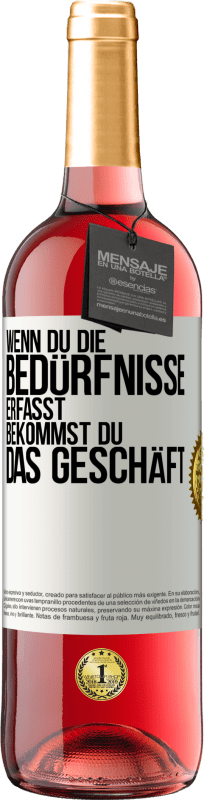 Kostenloser Versand | Roséwein ROSÉ Ausgabe Wenn du die Bedürfnisse erfasst, bekommst du das Geschäft Weißes Etikett. Anpassbares Etikett Junger Wein Ernte 2023 Tempranillo