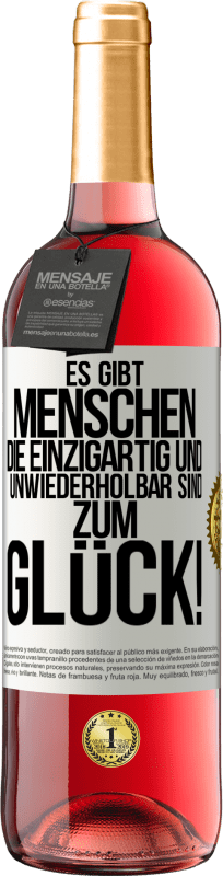 29,95 € | Roséwein ROSÉ Ausgabe Es gibt Menschen, die einzigartig und unwiederholbar sind. Zum Glück! Weißes Etikett. Anpassbares Etikett Junger Wein Ernte 2024 Tempranillo