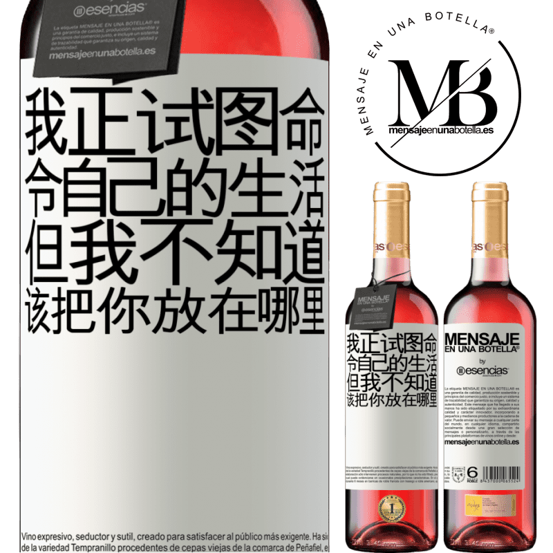 «我正试图命令自己的生活，但我不知道该把你放在哪里» ROSÉ版