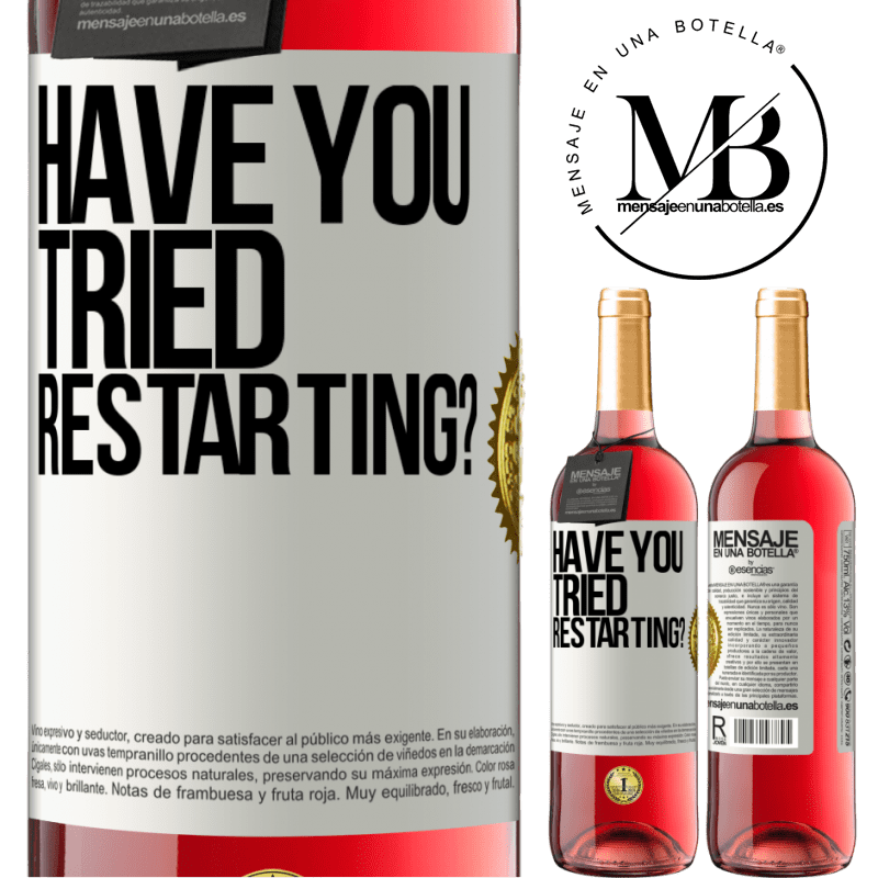 29,95 € Free Shipping | Rosé Wine ROSÉ Edition have you tried restarting? White Label. Customizable label Young wine Harvest 2022 Tempranillo