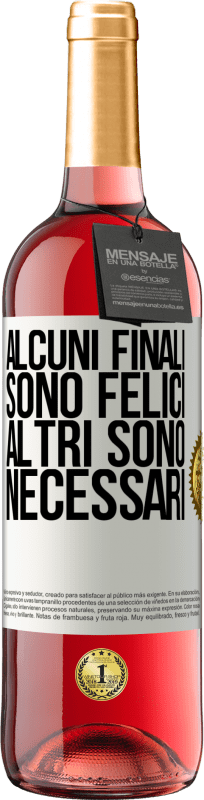 29,95 € | Vino rosato Edizione ROSÉ Alcuni finali sono felici. Altri sono necessari Etichetta Bianca. Etichetta personalizzabile Vino giovane Raccogliere 2023 Tempranillo