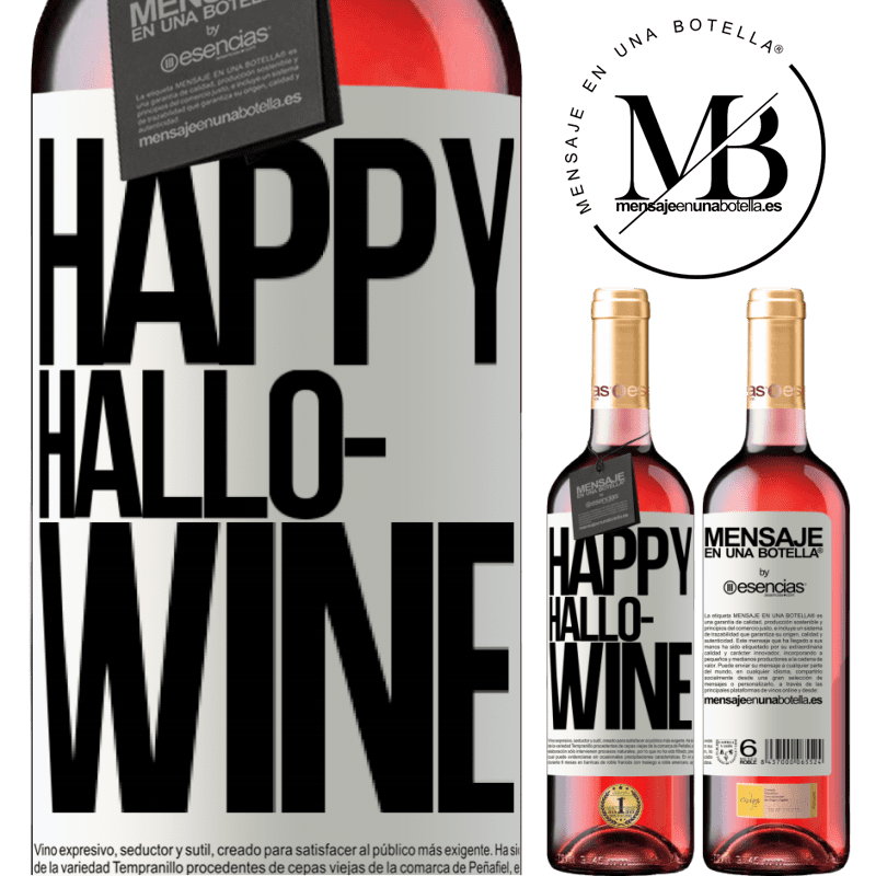 «Happy Hallo-Wine» Édition ROSÉ