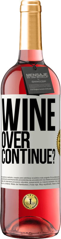 29,95 € | Rosé Wine ROSÉ Edition Wine over. Continue? White Label. Customizable label Young wine Harvest 2024 Tempranillo