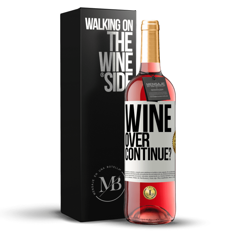 29,95 € Free Shipping | Rosé Wine ROSÉ Edition Wine over. Continue? White Label. Customizable label Young wine Harvest 2022 Tempranillo