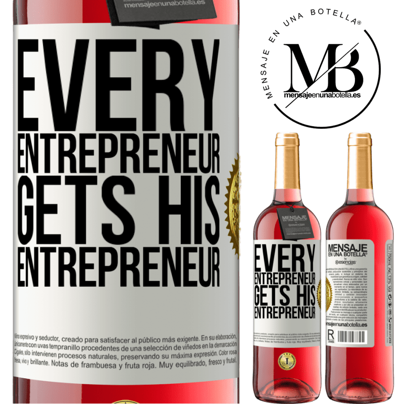 29,95 € Free Shipping | Rosé Wine ROSÉ Edition Every entrepreneur gets his entrepreneur White Label. Customizable label Young wine Harvest 2021 Tempranillo