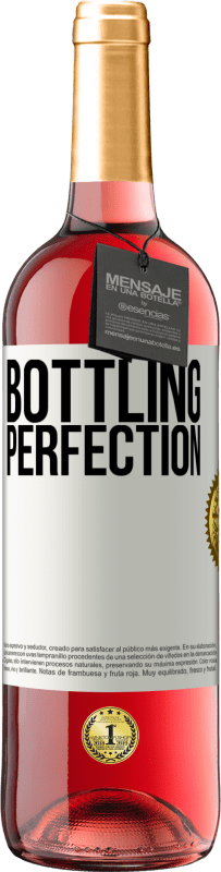 29,95 € 免费送货 | 桃红葡萄酒 ROSÉ版 Bottling perfection 白标. 可自定义的标签 青年酒 收成 2024 Tempranillo