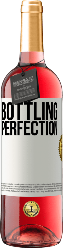 29,95 € | Vin rosé Édition ROSÉ Bottling perfection Étiquette Blanche. Étiquette personnalisable Vin jeune Récolte 2024 Tempranillo