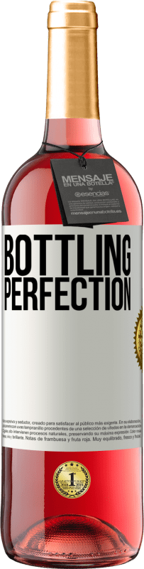 29,95 € | Roséwein ROSÉ Ausgabe Bottling perfection Weißes Etikett. Anpassbares Etikett Junger Wein Ernte 2023 Tempranillo