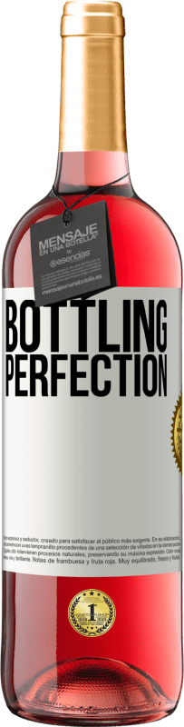 29,95 € | Vino rosato Edizione ROSÉ Bottling perfection Etichetta Bianca. Etichetta personalizzabile Vino giovane Raccogliere 2025 Tempranillo