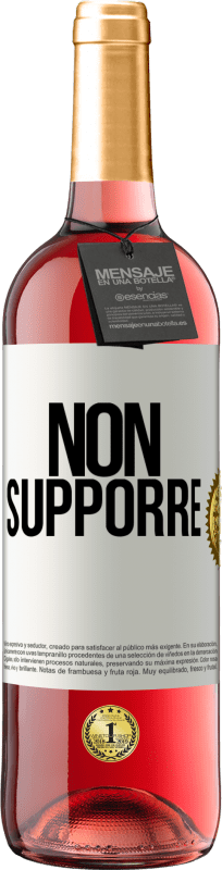 29,95 € | Vino rosato Edizione ROSÉ Non supporre Etichetta Bianca. Etichetta personalizzabile Vino giovane Raccogliere 2023 Tempranillo