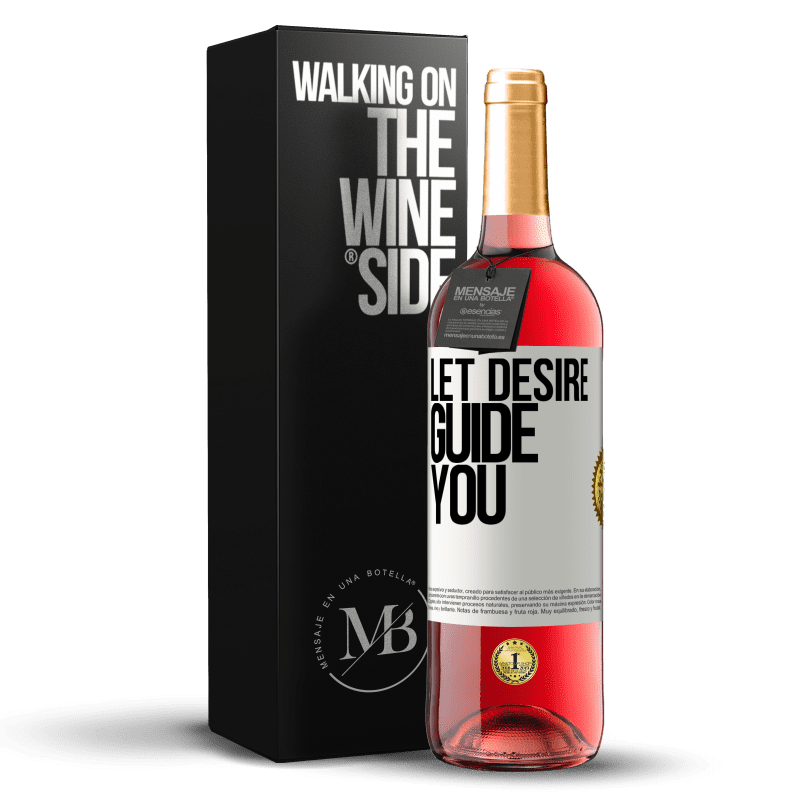 29,95 € Free Shipping | Rosé Wine ROSÉ Edition Let desire guide you White Label. Customizable label Young wine Harvest 2024 Tempranillo