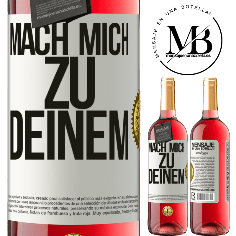 29,95 € Kostenloser Versand | Roséwein ROSÉ Ausgabe Mach mich Deinen Weißes Etikett. Anpassbares Etikett Junger Wein Ernte 2024 Tempranillo