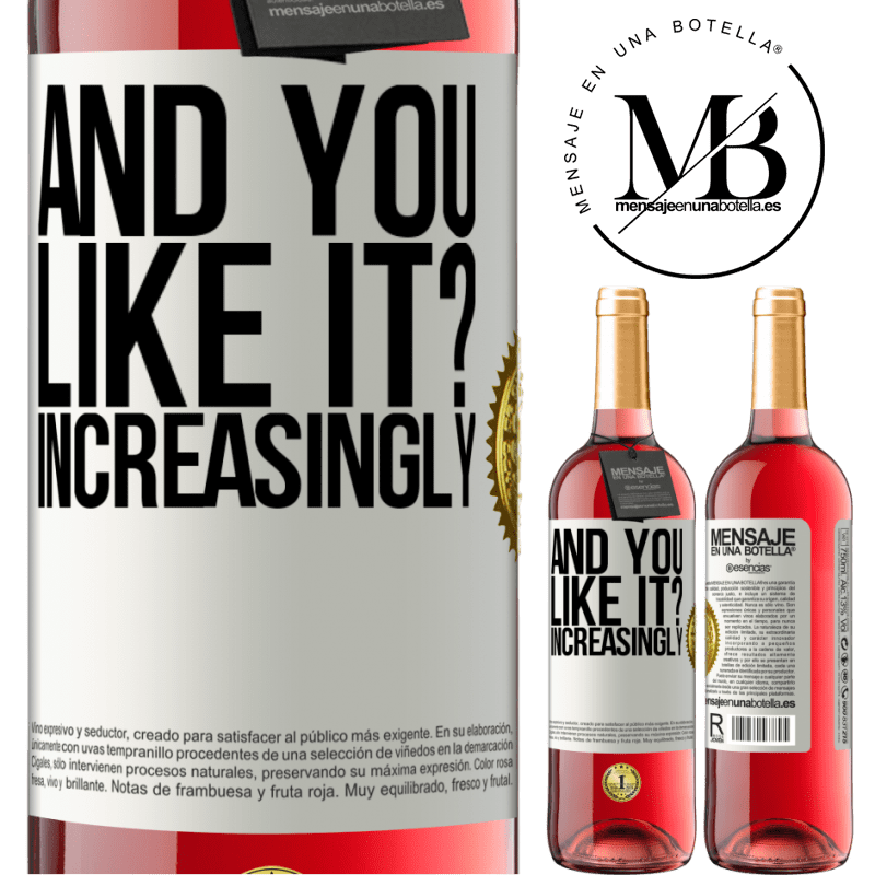 29,95 € Free Shipping | Rosé Wine ROSÉ Edition and you like it? Increasingly White Label. Customizable label Young wine Harvest 2022 Tempranillo