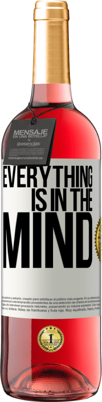 29,95 € | Rosé Wine ROSÉ Edition Everything is in the mind White Label. Customizable label Young wine Harvest 2023 Tempranillo