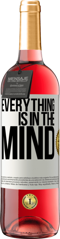 29,95 € | Rosé Wine ROSÉ Edition Everything is in the mind White Label. Customizable label Young wine Harvest 2024 Tempranillo