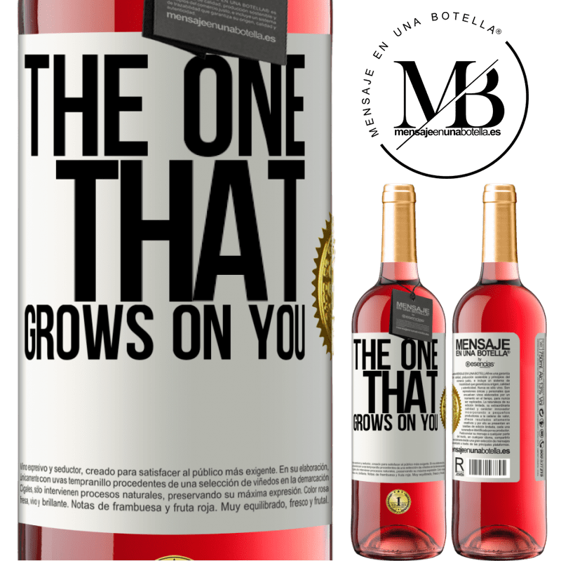 24,95 € Free Shipping | Rosé Wine ROSÉ Edition The one that grows on you White Label. Customizable label Young wine Harvest 2021 Tempranillo