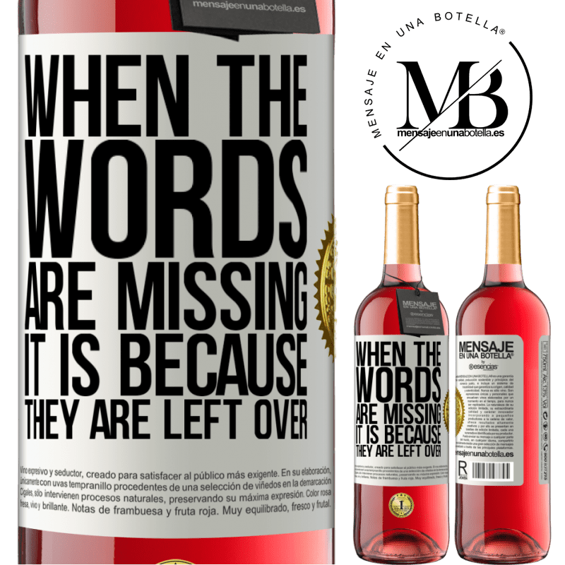 29,95 € Free Shipping | Rosé Wine ROSÉ Edition When the words are missing, it is because they are left over White Label. Customizable label Young wine Harvest 2025 Tempranillo
