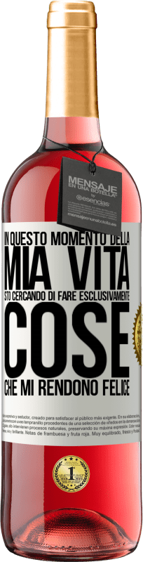 «In questo momento della mia vita, sto cercando di fare esclusivamente cose che mi rendono felice» Edizione ROSÉ