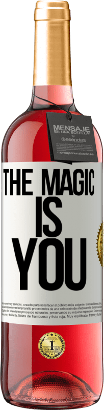 29,95 € | Rosé Wine ROSÉ Edition The magic is you White Label. Customizable label Young wine Harvest 2024 Tempranillo