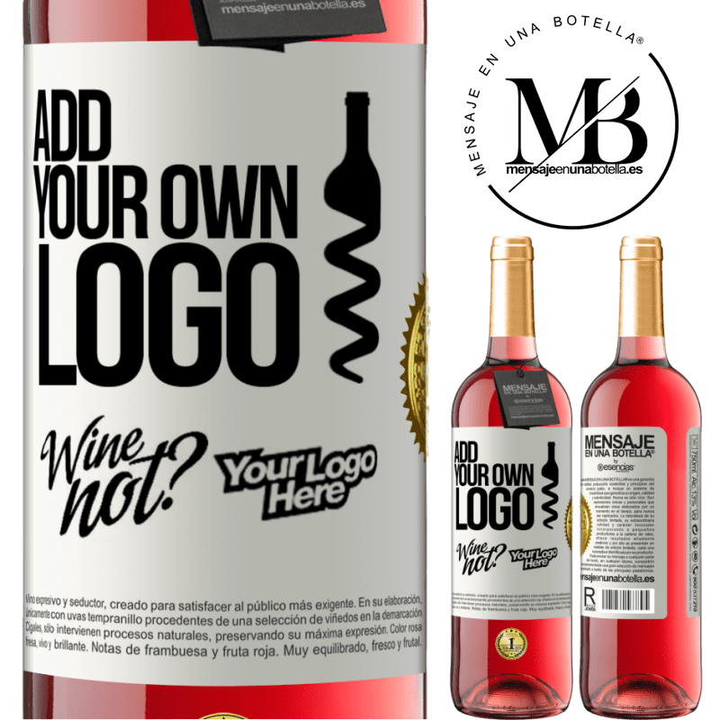 29,95 € Free Shipping | Rosé Wine ROSÉ Edition Add your own logo White Label. Customizable label Young wine Harvest 2024 Tempranillo