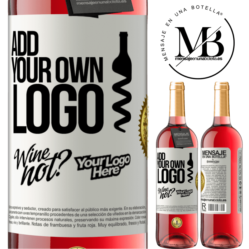 29,95 € Free Shipping | Rosé Wine ROSÉ Edition Add your own logo White Label. Customizable label Young wine Harvest 2025 Tempranillo