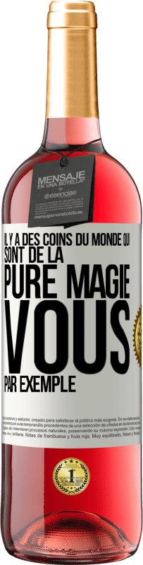 29,95 € Envoi gratuit | Vin rosé Édition ROSÉ Il y a des coins du monde qui sont de la pure magie. Vous par exemple Étiquette Blanche. Étiquette personnalisable Vin jeune Récolte 2025 Tempranillo