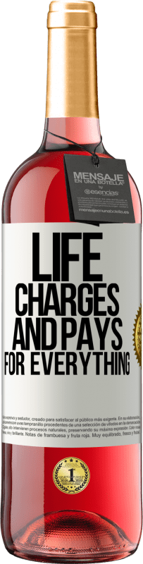 29,95 € Free Shipping | Rosé Wine ROSÉ Edition Life charges and pays for everything White Label. Customizable label Young wine Harvest 2023 Tempranillo