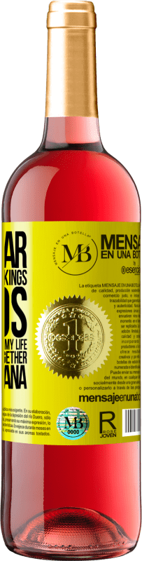 «This year I have asked the kings. Carlos, you are the true gift of my life. Merry Christmas together. Signed: Susana» ROSÉ Edition