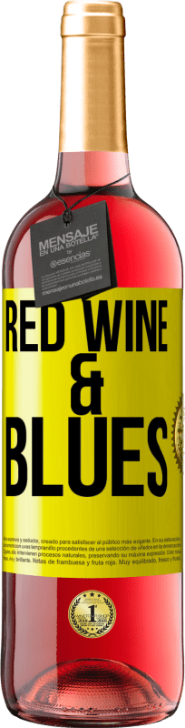 29,95 € | Vino rosato Edizione ROSÉ Red wine & Blues Etichetta Gialla. Etichetta personalizzabile Vino giovane Raccogliere 2025 Tempranillo